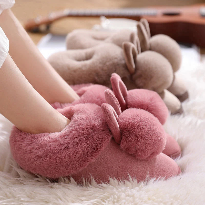 Furry Rabbit indoor slippers