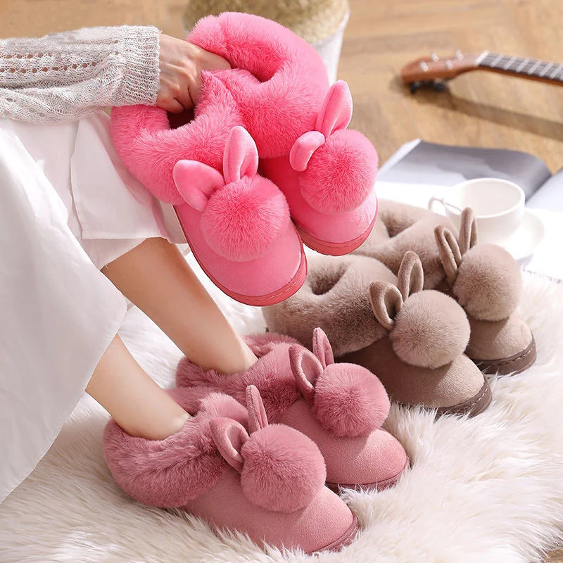 Furry Rabbit indoor slippers