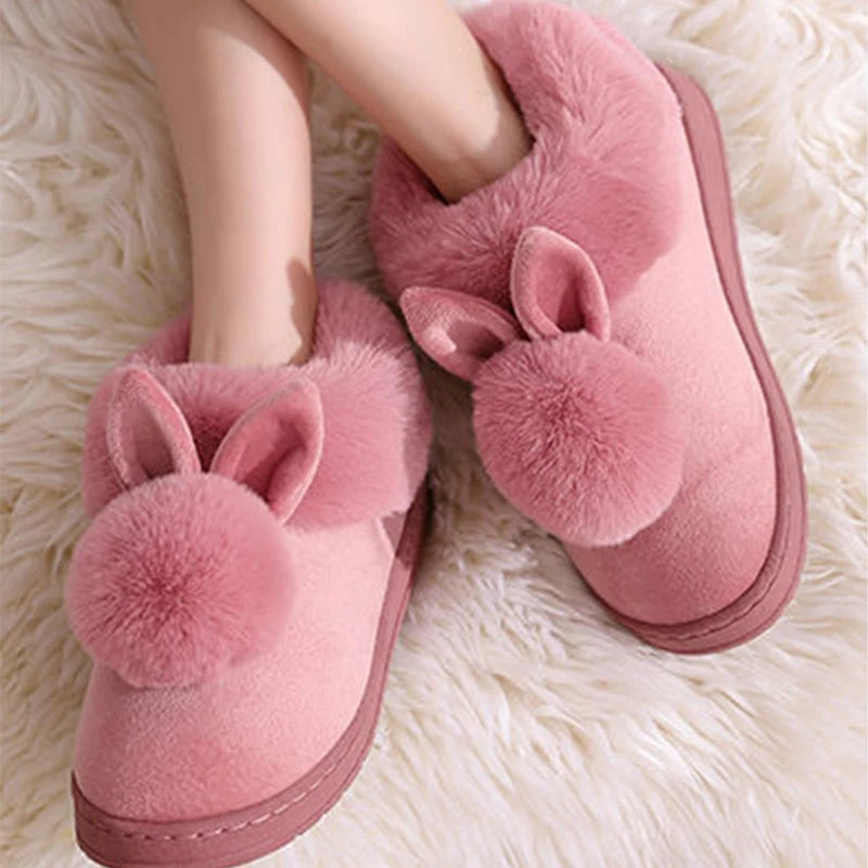 Furry Rabbit indoor slippers